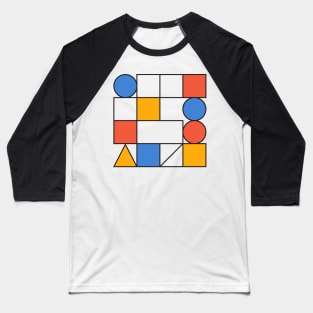 Bauhaus Blocks 02 Baseball T-Shirt